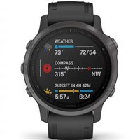 Smartwatch Garmin Uomo Fenix 6 Sapphire in Policarbonato 010-02158-11 - 010-02158-11